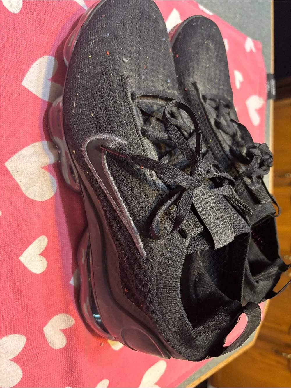 Nike Black Knit Running Sneakers